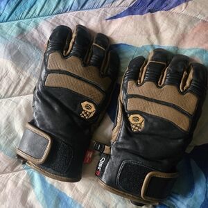 Mountain Hardwear Leather ski gloves